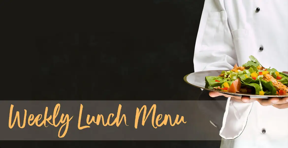 Weekly Lunch Menu